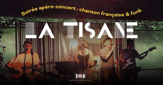 Apéro-concert la Tisane chansons rafraîchissantes