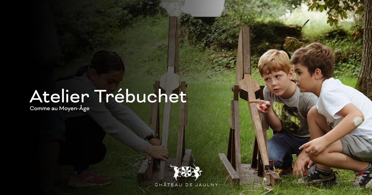 trébuchet enfants nature
