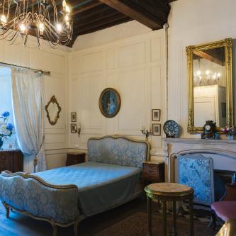 Chambre Pompadour - crédit photo : Mathilde Ollinger
